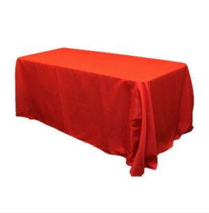Red Polyester<br>90×132