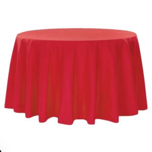 Red Polyester<br>120″, 132″