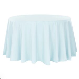 Baby Blue Polyester<br>120″, 132″