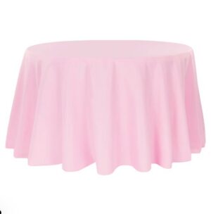 Pink Polyester<br>120″, 132″