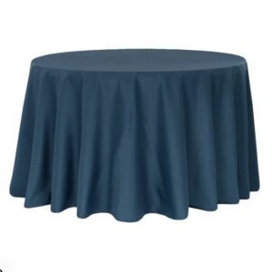 Navy Polyester<br>120″, 132″