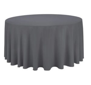 Dark Gray Polyester<br>120″
