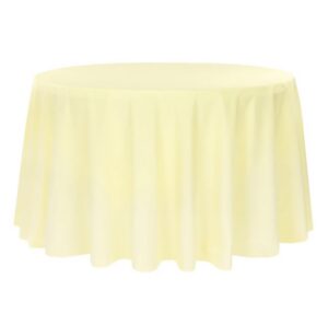 Buttercup Yellow Polyester<br>120″, 132″