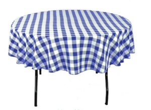 Checkered Blue/White<br>90″