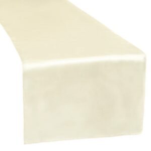 Ivory Satin Runner