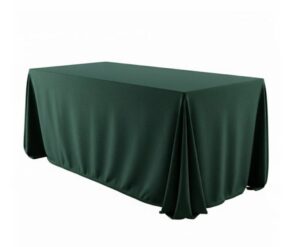 Hunter Green Polyester<br>90×132
