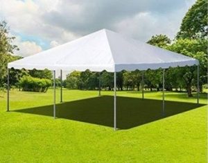 Tent 20×20 – Frame (400 sq ft) seats up to 48 people
