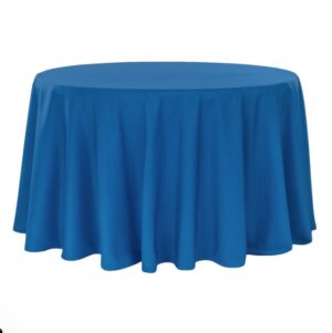 Royal Blue Polyester<br>120″, 132″