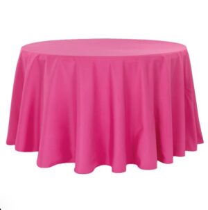 Fuchsia Polyester<br>120″, 132″