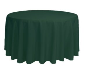 Hunter Green Polyester<br>120″, 132″