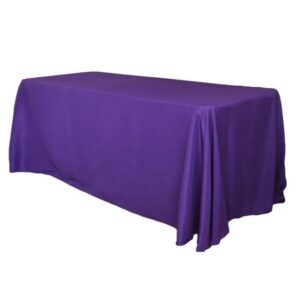 Purple Polyester<br>90×132