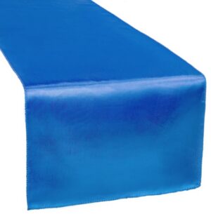 Royal Blue Satin Runner