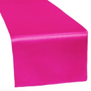 Fuchsia Satin Runner