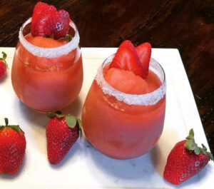 Strawberry Margarita Mix<br>1/2 gallon of concentrate<br>produces 3.5 gal of frozen drink
