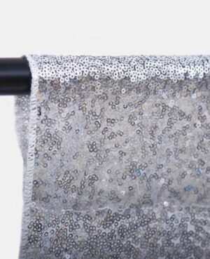 Silver Sequin panel