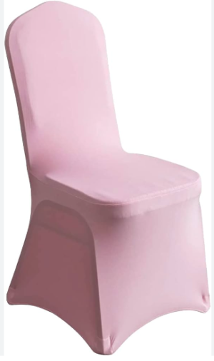 Pink Spandex Chair Cover