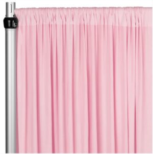 Pink Stretch panel <br> 5ft wide x 12ft tall