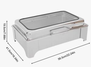 8-Quart Primo Chafer<br> (NOT electric) Stainless Steel