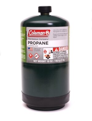 Propane Cylinder<br>Full 16 oz Propane Fuel